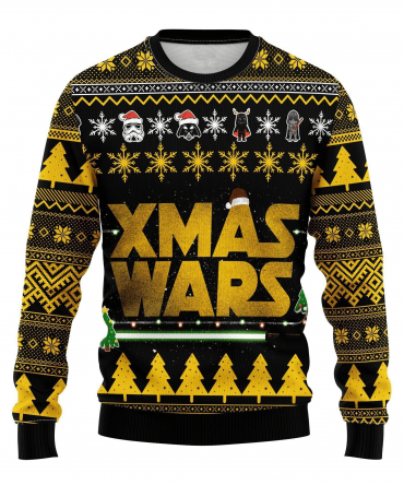 Star Wars Xmas Wars Ugly Sweater Gifts, Star Wars Gift Fan Ugly Sweater