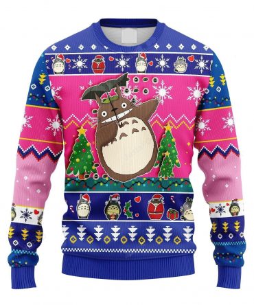 Totoro Ghibli Studio Ugly Sweater, Totoro Ghibli Studio Christmas Sweater, Totoro Ghibli Studio Lover Gift, Totoro Ghibli Studio Shirt