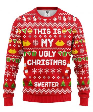 This Is My Ugly Christmas Sweater Amazing Gift Idea Ugly Christmas Sweater