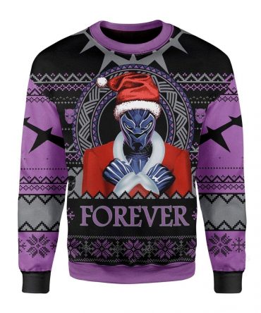 Santa Black Panther Wankada Ugly Sweater, Santa Black Panther Wankada Christmas Sweater, Black Panther Wankada Gift, Black Panther Wankada Shirt