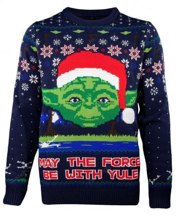 Star Wars Yoda Ugly Sweater, Star Wars Yoda Christmas Sweater, Star Wars Yoda May The Force Be With Yule Gift, Star Wars Yoda Shirt