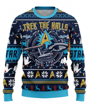 Star Trek Tv Series 3 Ugly Sweater Gifts, Star Trek Tv Series Gift Fan Ugly Sweater