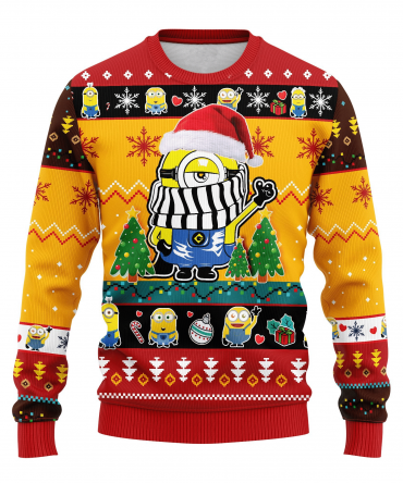 Minions 2 Ugly Sweater Gifts, Minions Gift Fan Ugly Sweater