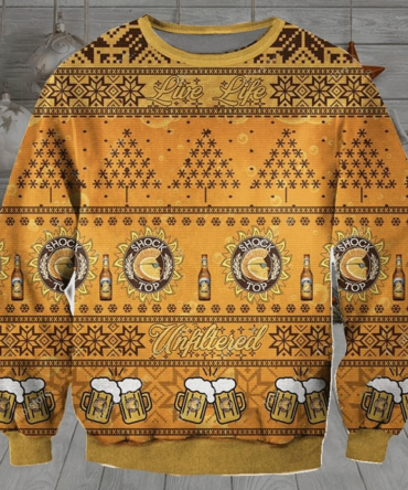 Shock Top Beer Ugly Sweater Gifts, Shock Top Beer Gift Fan Ugly Sweater