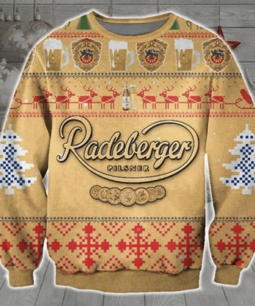 Radeberger Pilsner Beer Ugly Sweater Gifts, Radeberger Pilsner Beer Gift Fan Ugly Sweater
