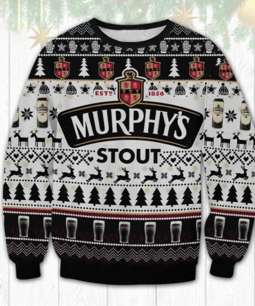 Murphys Stout Beer Ugly Sweater Gifts, Murphys Stout Beer Gift Fan Ugly Sweater