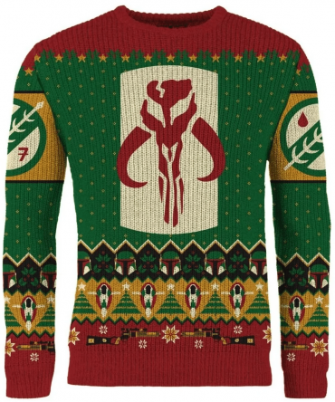 Star Wars Merry Mandalorian Christmas Ugly Sweater, Star Wars Christmas Gift, Star Wars Christmas Shirt