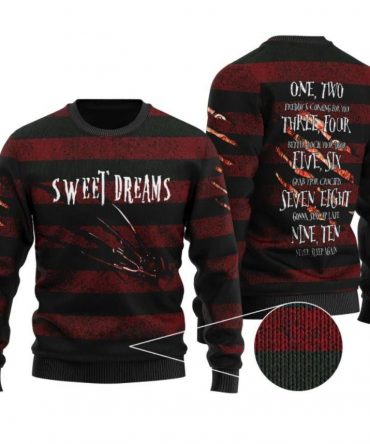 Nightmare On Elm Street Christmas Ugly Sweater, Nightmare On Elm Street Christmas Gift, Nightmare On Elm Street Christmas Shirt