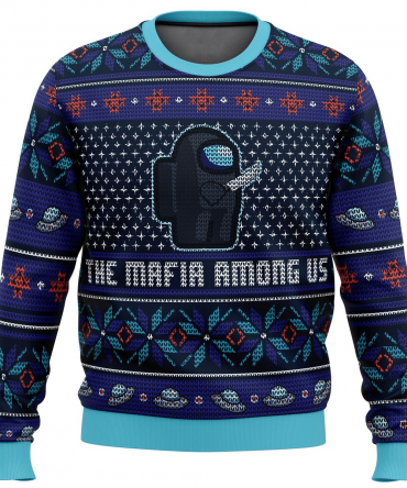 The Mafia Among Us 5 Ugly Sweater Gifts, Among Us Gift Fan Ugly Sweater