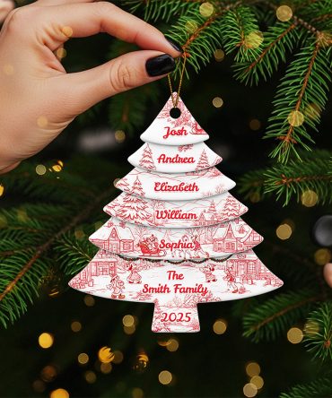Family Christmas Tree Ornament Personalized Gifts For Family