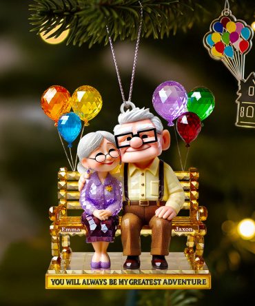 Christmas Romantic Couple Ornament Personalized Gifts For Couple