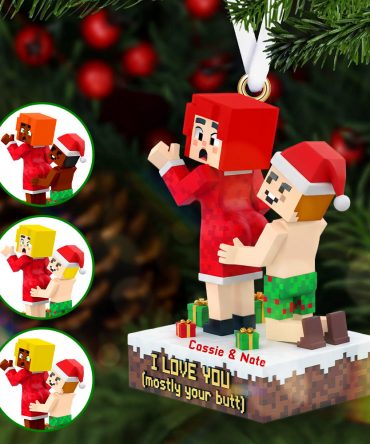 Personalized Gifts For Christmas, Funny Couple Acrylic Ornament