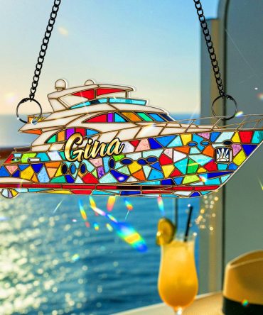 Cruise Suncatcher Ornament Personalized Gifts for Cruise Lovers