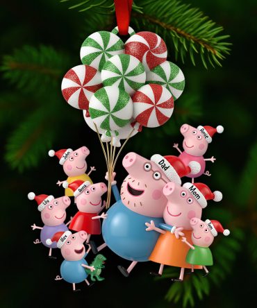 Festive Family Fun Christmas Ornament Personalized Gifts For Family