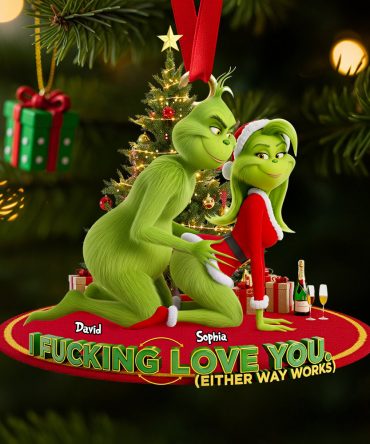 Personalized Gifts For Couple Christmas Ornament