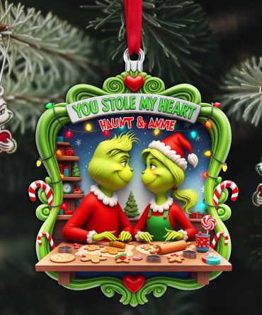 Personalized Gifts For Couple Christmas Acrylic Ornament