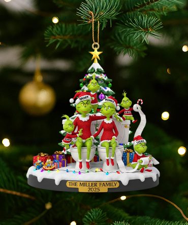 Personalized Gifts For Family Christmas Ornament