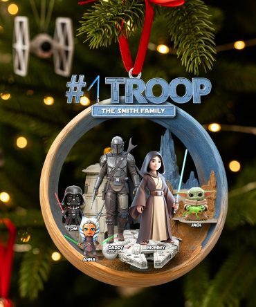 Family Acrylic Ornament - Personalized Gifts For Family