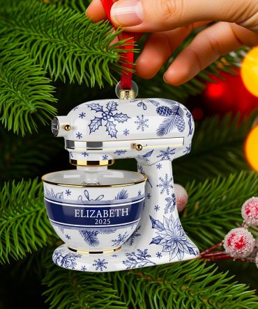 Baking Mixer Christmas Ornament Personalized Gifts For Bakers