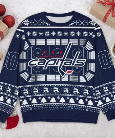 Special Release Washington Capitals NHL Ugly Sweater All Over Prints Christmas Season QTNHLVA160924A166