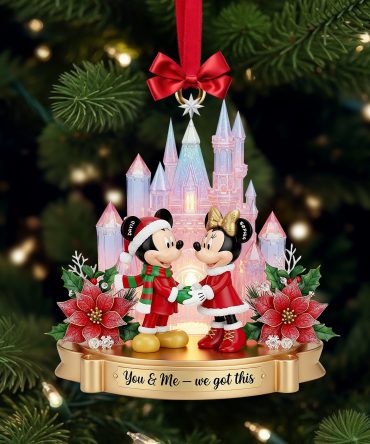Fairytale Castle Couple Ornament - Personalized Funny Gifts For Couple
