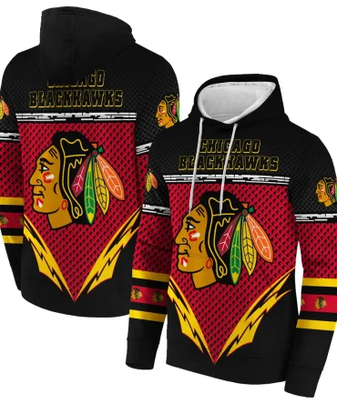 Chicago Blackhawks National Hockey League All Over Prints BLNHL010924CBHD - Hoodie