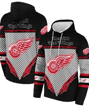 Detroit Red Wings National Hockey League All Over Prints BLNHL010924DRWHD - Hoodie