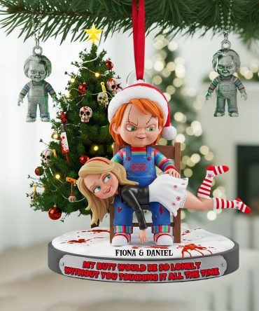 Mischievous Doll Couple Ornament - Personalized Christmas Gifts For Couple