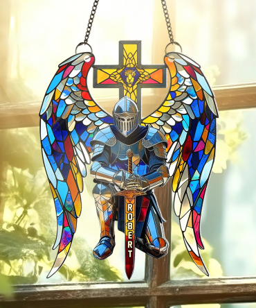 Armor of God Suncatcher Ornament- Personalized Gifts For Christian