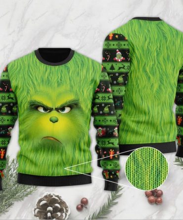 Grinch Ugly Sweater The Grinch Squad Funny Christmas Grinch Sweater, Grinch Sweater Adults
