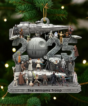 Cosmic Christmas Troop Ornament - Personalized Gifts For Movie Fans