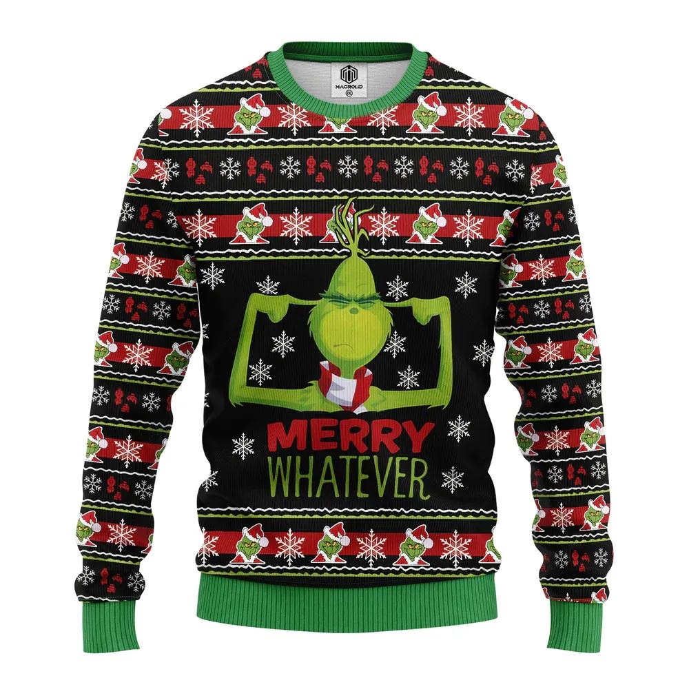 The Grinch Ugly Christmas Sweater Amazing, Grinch Sweater Adults