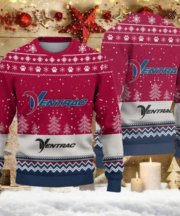 Ugly Sweater Ventrac Farmer Love Exclusive Logo QTFRSW091124A33SW