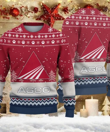 Ugly Sweater AGCO Allis Farmer Love Exclusive Logo QTFRSW091124A23SW