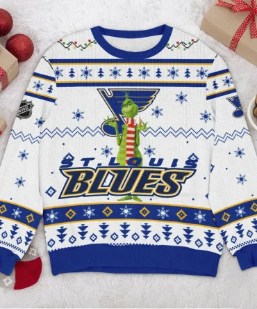 Special Release St. Louis Blues NHL Ugly Sweater All Over Prints Christmas Season HONHL170924SW22SLB