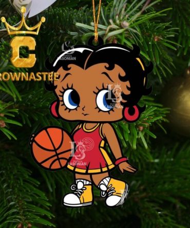 Atlanta Hawks Betty Boop NBA Christmas Tree Decor Ornament
