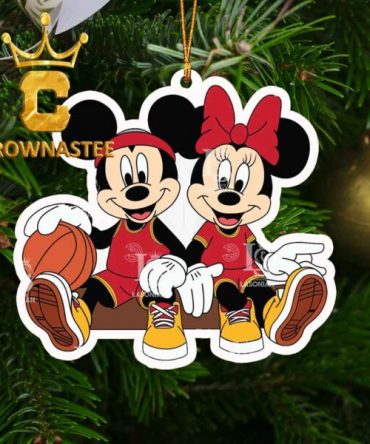 Atlanta Hawks Mickey Minne NBA Xmas Christmas Tree Decor Ornament
