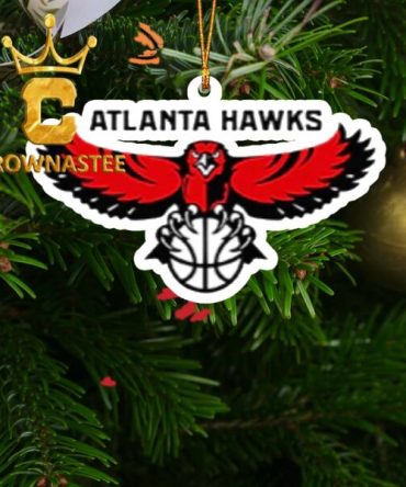 Atlanta Hawks NBA Bird Christmas Tree Decoration Ornament