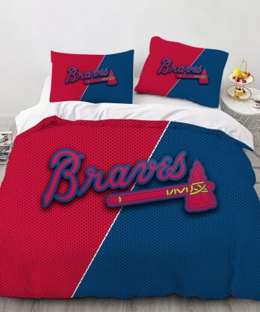 Atlanta Baseball Bedding Set