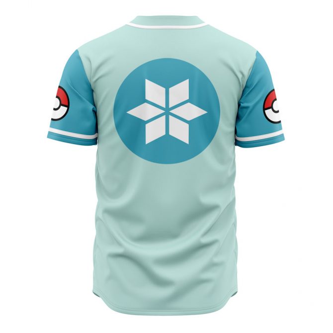 Stylish Pokémon Blizzards Baseball Jersey - Cool Blue Design For Fans - Image 2