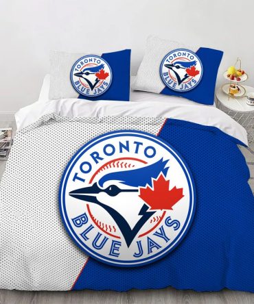 Toronto Baseball Sport Team Bedding Set