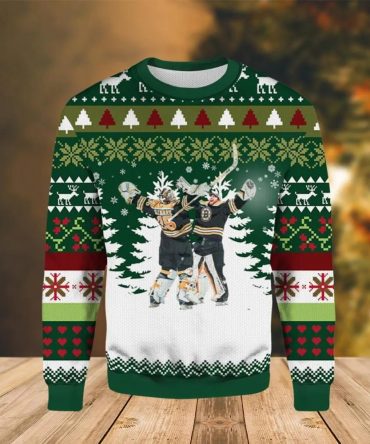 Boston Bruins Ugly Christmas Sweater, NHL Christmas Sweater