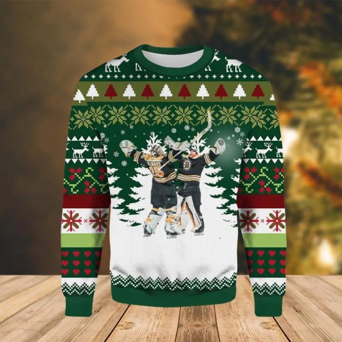 Boston Bruins Ugly Christmas Sweater, NHL Christmas Sweater