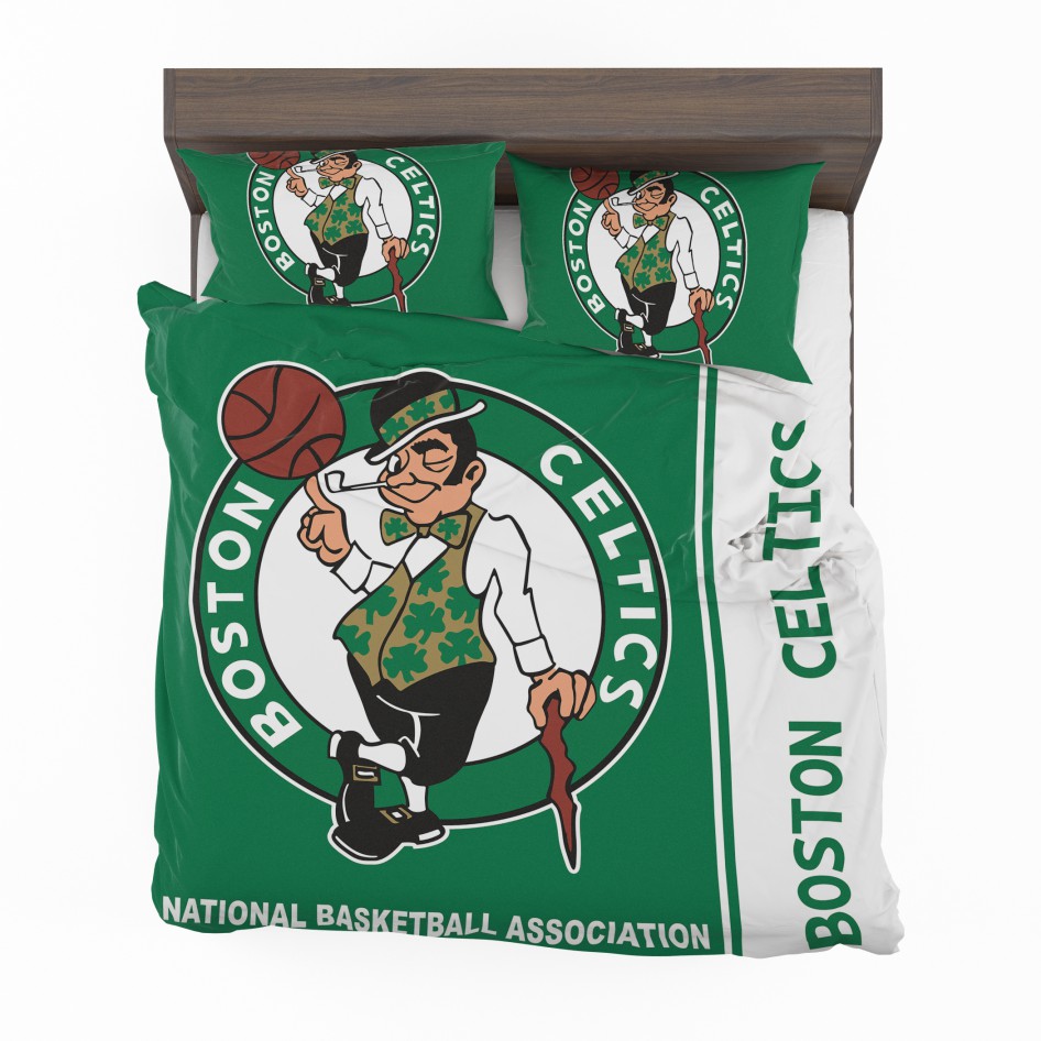 Boston Celtics NBA Basketball Bedding Set - Image 3