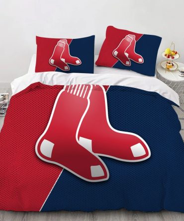 Boston Baseball Bedding Set