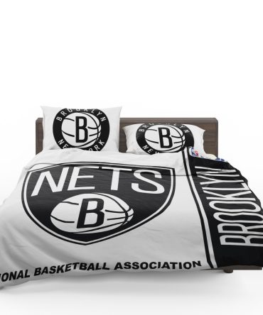 Brooklyn Nets NBA Basketball Bedding Set