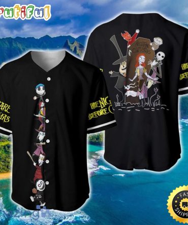 Burton Disney Baseball Jersey Nightmare Before Christmas