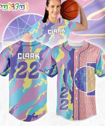 Caitlin Clark’s Baseball Jersey Dream Big Jersey