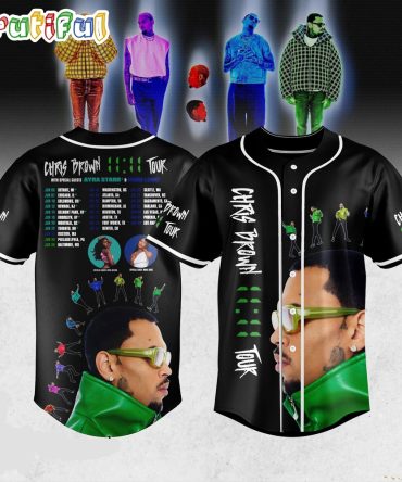 Chris Brown The 11 11 Tour 2024  Jersey