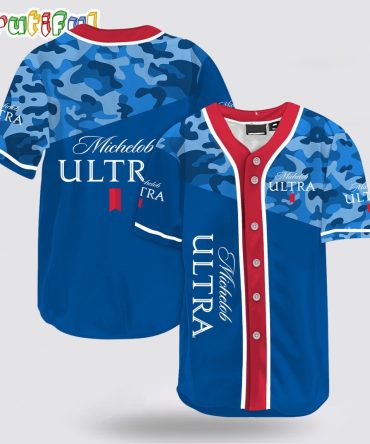 Classic Camouflage Michelob ULTRA Baseball Jersey